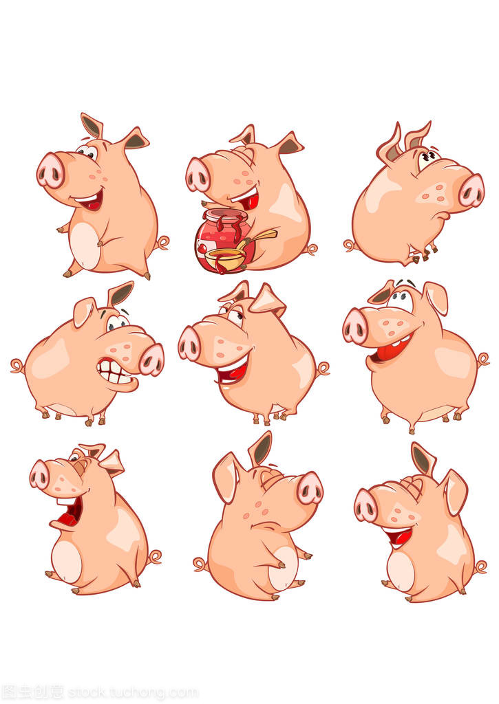 萌趣農場 彩繪豬與矢趣雞的卡通奇遇