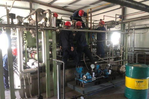 豐喜運營部循環氣壓縮機順利投運，為生產注入新動力